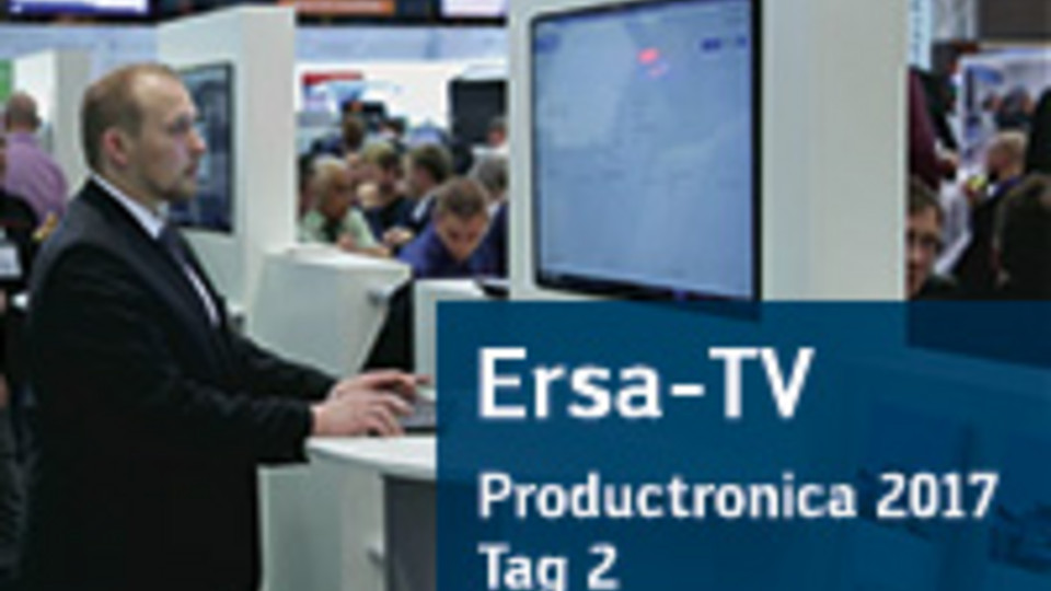 Ersa TV - Productronica 2017 | Tag 2 - HR 600 XL, CAD-Assistent 4 und ERSASOFT 5