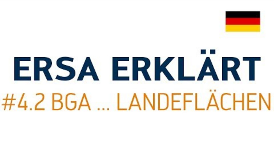 Ersa erklärt #4.2 – BGA-Landeflächen vorbereiten